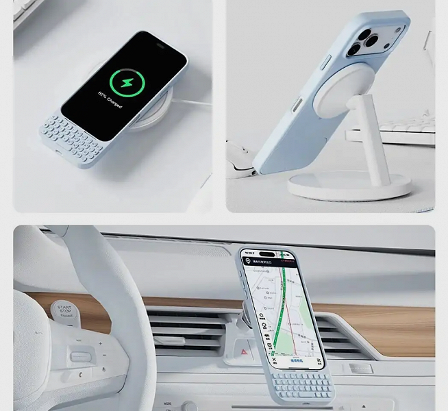 Чехол-клавиатура для iPhone 16 Pro Max и iPhone 17 Pro Max. Представлен Akko MetaKey